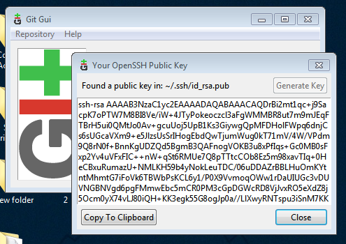 windows 10 ssh generate key